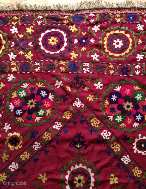 Uzbekistan Suzani size 205x135cm                             
