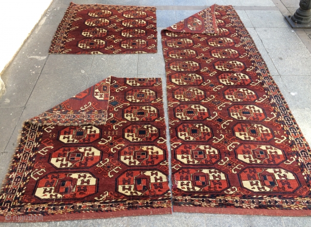 Yamut cut carpet size 250x210cm                            