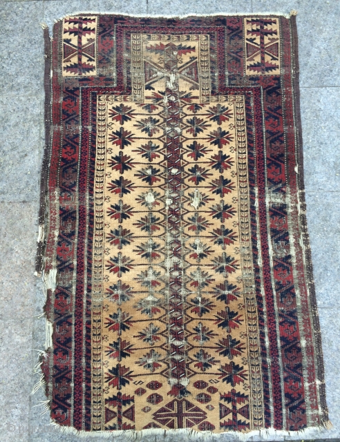 Beluch prayer rug size 5x3,1- ft                           