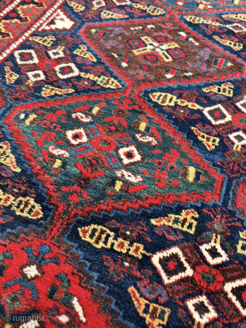 Nice afshar rug                              