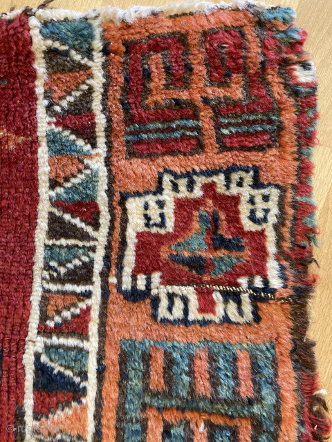 Anatolian Kurdish fragmand size 55 x 105 cm