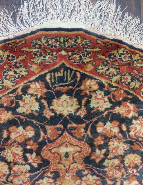 Sivas silk on wool size 145x110cm                           