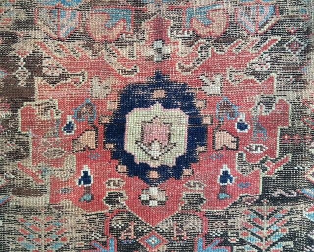 Azerbaijan urumiyeh Kurdish rug size 245x158 cm

                          