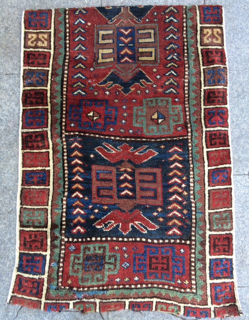 Anatolian Kurdish fragmand size 110x80cm                            