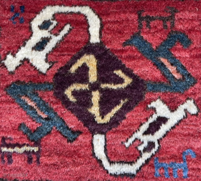incredible extraordinary shahsavan bag face Size 48 x 47 cm                       