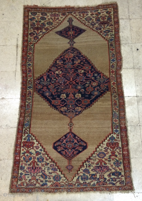 Persian Hama'dan Kurdish Carpet size 200x110cm                           