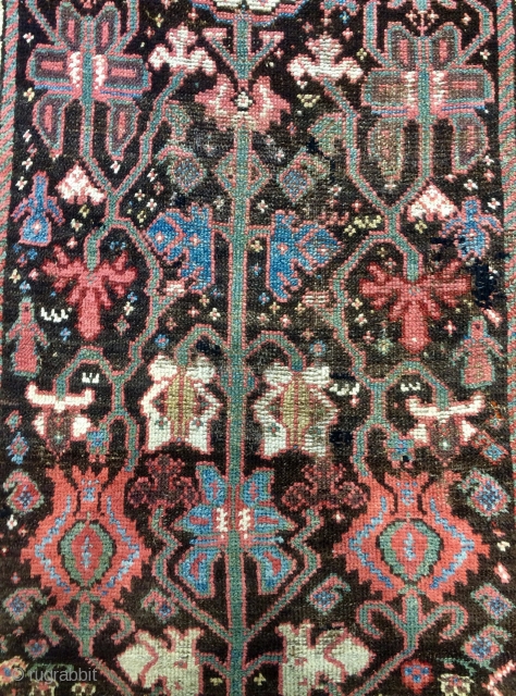 Persian Khurdis carpet l think sajbulahk size 210x106cm                         