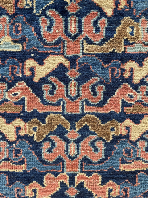 Persian zenjan rug size 120 x 74 cm                         