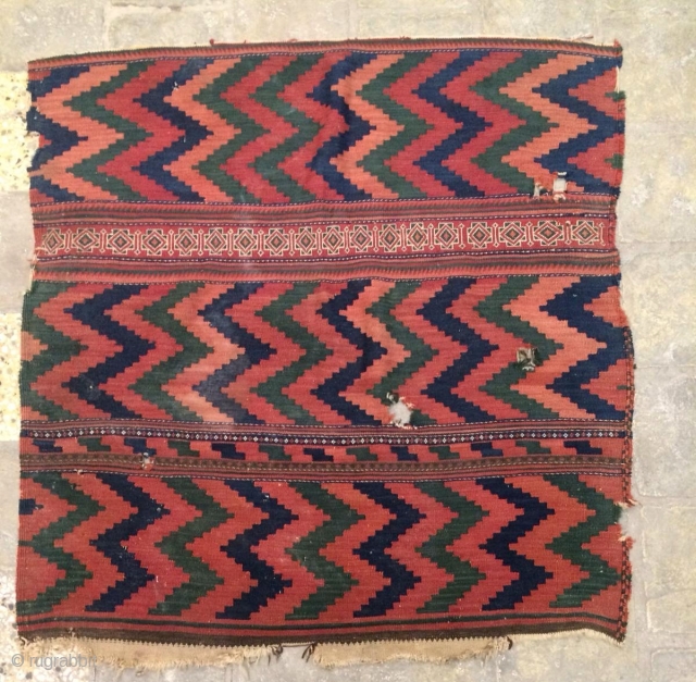 Beluch fragmand kilim size 130x130cm                            