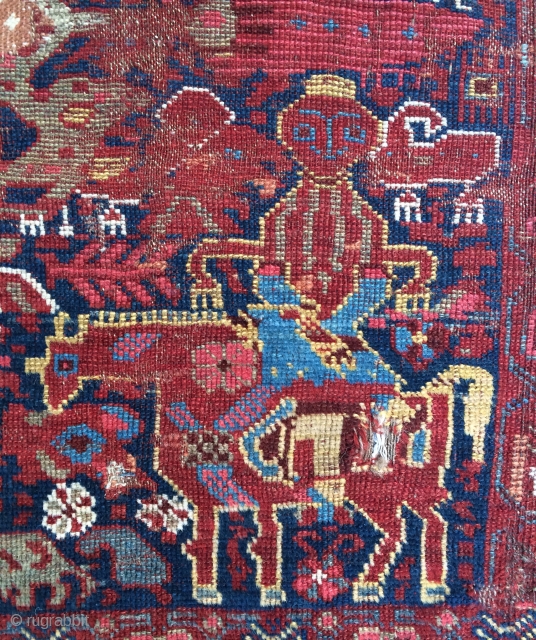 Khamseh Carpet size 170x127cm                             