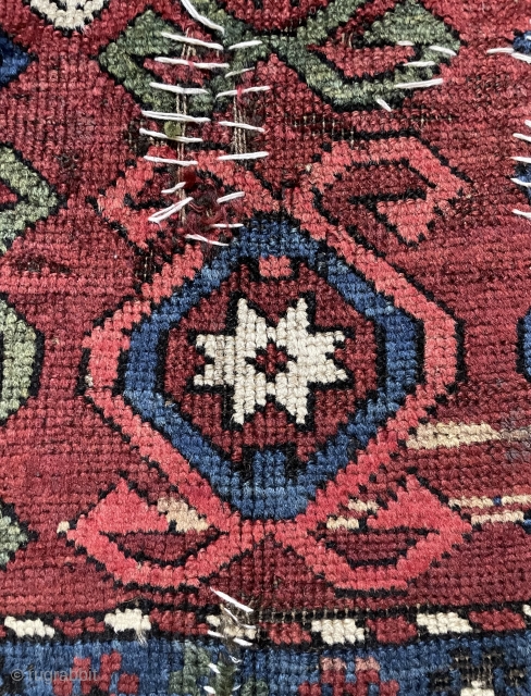 Very unusually Caucasian carpet size 260x125cm                           