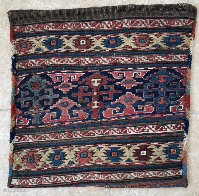 Shahsavan bag face size 38x38cm warp silk                          