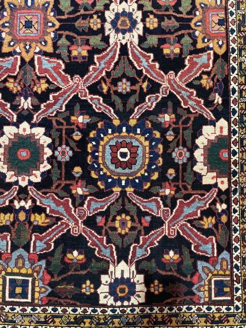 a rare nice bahtiyar rug