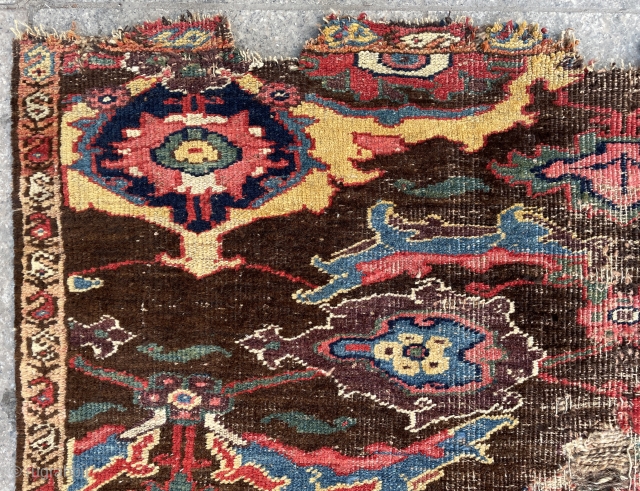 Very unusual Bidjar vagireh size 90x123cm                           