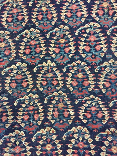 Sine kilim wool on wool very fine quality. Size 370x195cm                       