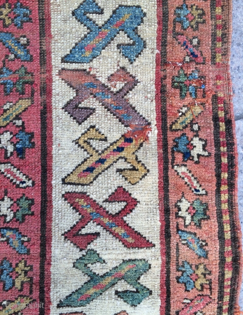 Rare Kurdish carpet 18.century size 300x135cmm                           