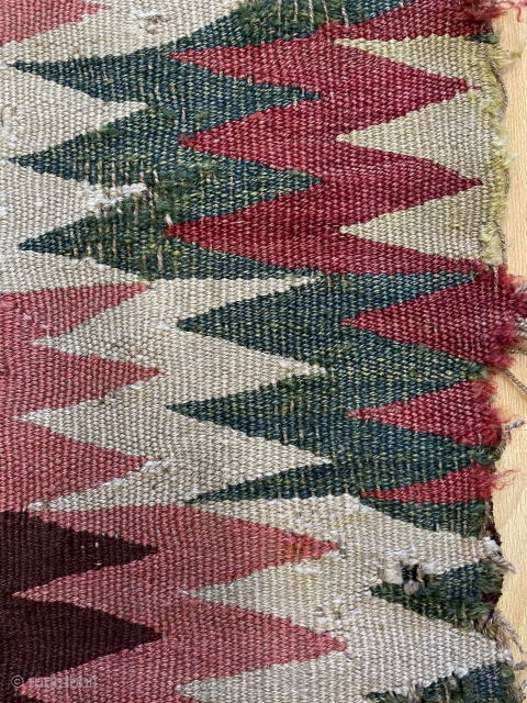 Very old fragmand Kurdish kilim size 128x67cm                          