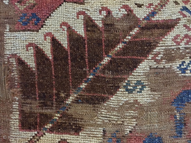 Persian North West Kurdish rug. Size 230x110cm                          