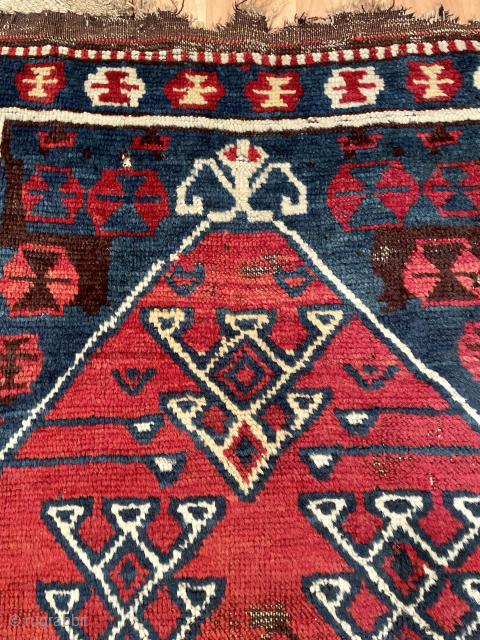 Kurdish prayer rug size 110 x 75 cm                         