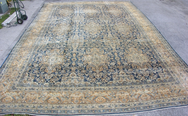 17.5X25.7
I have this butiful Persian Kerman 
http://www.facebook.com/photo.php?fbid=449139370671&set=a.240254280671.147667.222430865671&type=1&theater
www.francorugs.com

                          