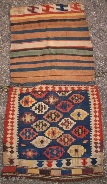 Very old Shasewan bag. Size: 59 x 124 cm. Used.                       