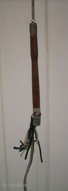 Turkoman wooden whip.                              