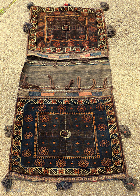 Baluch big bag. Size: 80 x 168 cm. Good condition.                       