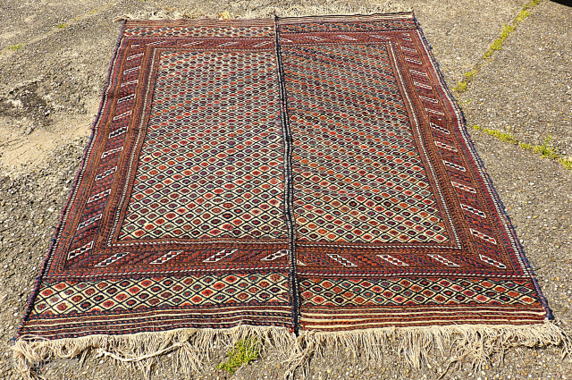 Afshary Flatwave. Size: 173 x 205 cm. Good condition.                        