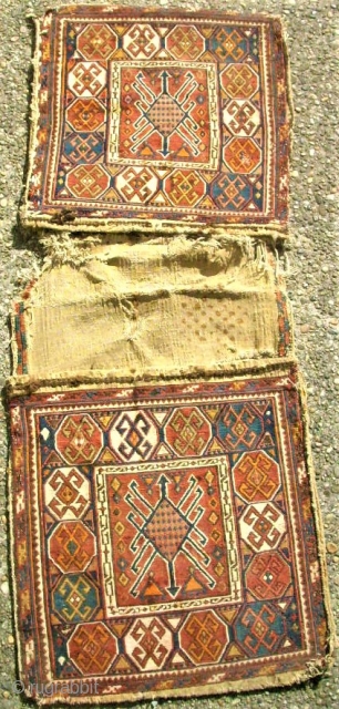 antique Sha-Sawan bag. Size: 42 x 108 cm. Used.                        