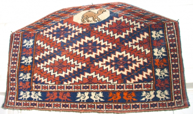 Pair of turkmen Asmalyk. Size: 61 x 45 cm.                        