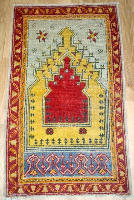 Old anatolian Cal. Size: 95 x 56 cm. Nice item. Oxxidation.                      