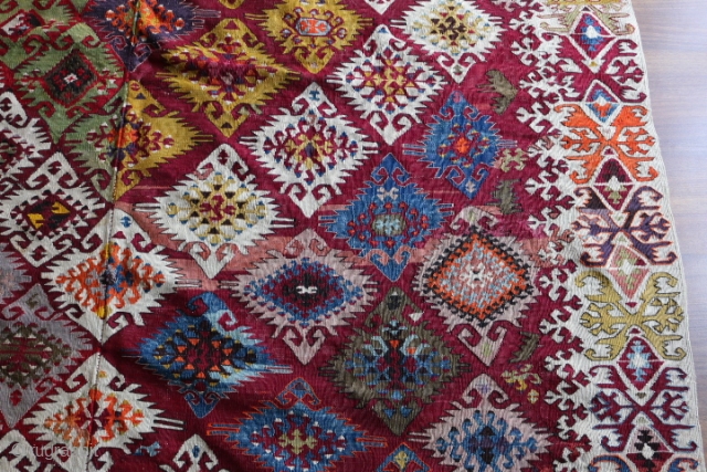 Reyhanli kilim 19. century
https://www.flickr.com/photos/anatolianconcept/albums/72157657332173489

                             