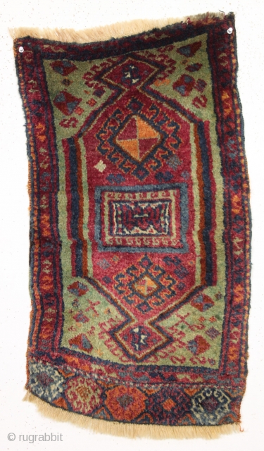 Antique turkish yastik. East anatolian kurdish. Full thick pile. 19th c. 18" x 31" Buy one, buy two, collect them, trade them with your friends.        