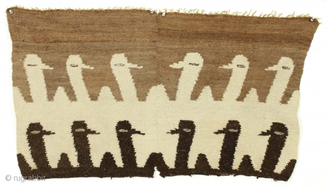 Another textile fragment from Alpacas r us. Somewhat smaller but no less charming. Last one. 1'8" x 3'               