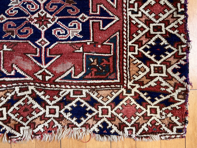 Border, border, border, border, border, border, border.
Early 19th c. 
3’4” x 4’1”                     
