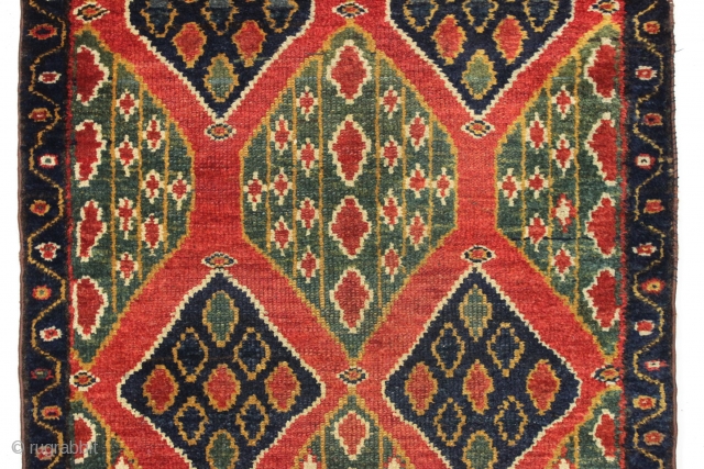 Ikat design pile rug                             
