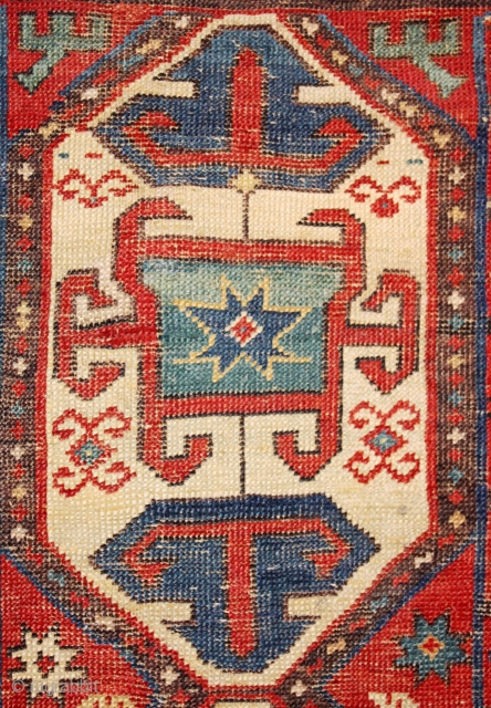 Caucasian Gendje last qrt 19th century 
Size: 3'- 4'' x 7'-5''                      