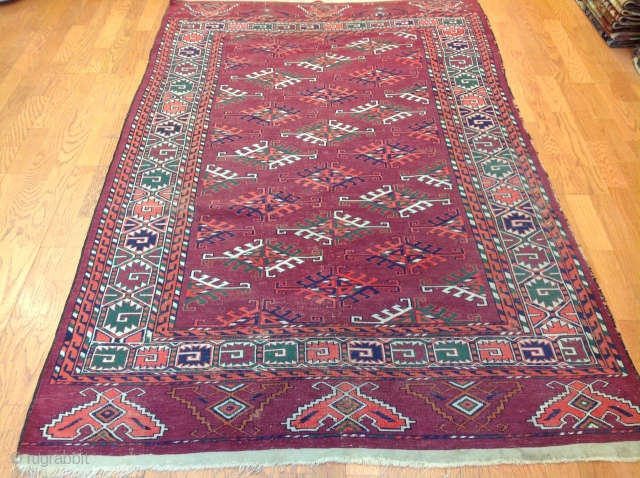 Turkmen Yomud 4'-2" x 6'-4"                            