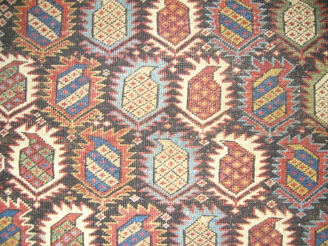 Antique Shirvan Marasali finely woven .(SOLD)                           