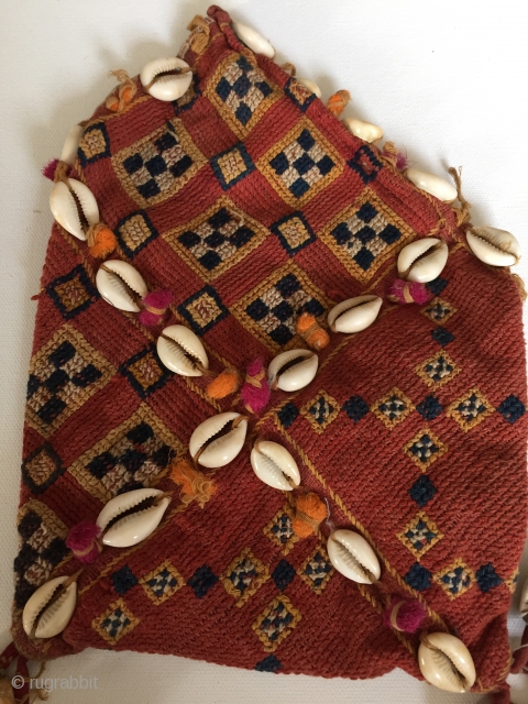 Small Vintage Banjara Purse - well used. https://wovensouls.com/collections/the-sunday-sale/products/e532-small-vintage-banjara-tribal-textile-purse-handmade-traditional-weaving                         