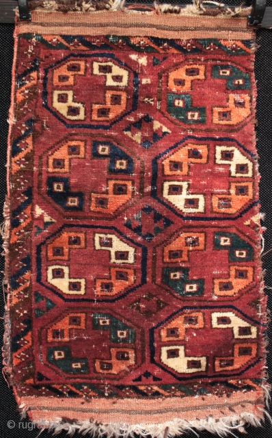 Unusual Uzbek napramash from Samarkand or Nurata. Following some debate about this piece and the difference between Khirgiz and Uzbek khorjins and napramash, the consensus is now that this is an Uzbek  ...