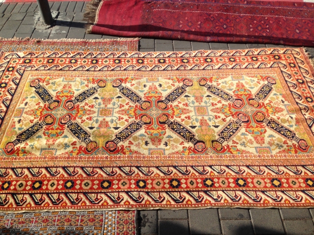 150/220 cm" Antique  azarbaijan . Mint condition.ship free                        