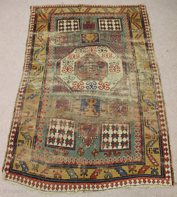 antique caucasian karacohp rug

size : 190 x 123 cm                        