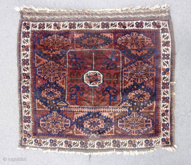 Persian Baluch bag face (77X84cm).                            