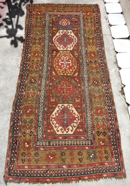East anatolian Kagizman rug (250X120cm).                            