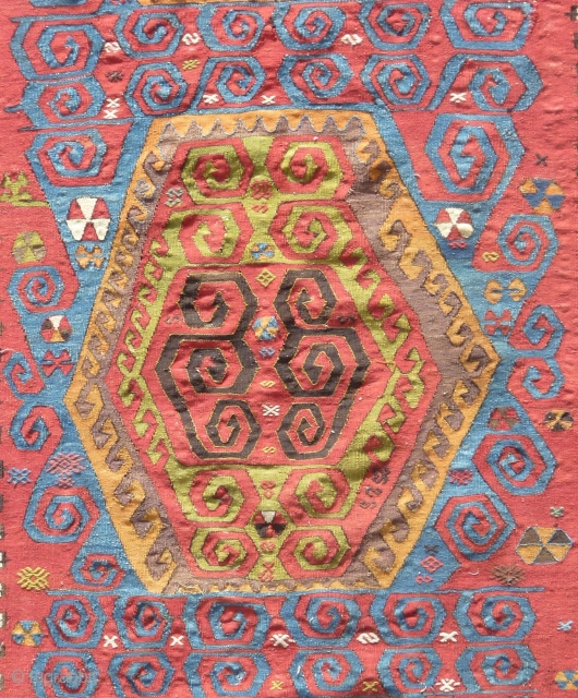 Central anatolian kilim (155 X 347cm).                           