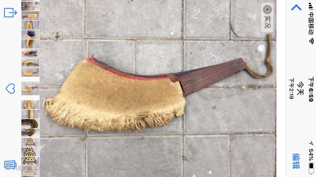 Tibetan lama hat, very rare one, yellow color, good age and condition.                     