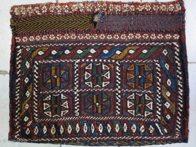 Afshar Chanteh soumac wool on wool size: 26 x 32 price: POR                     