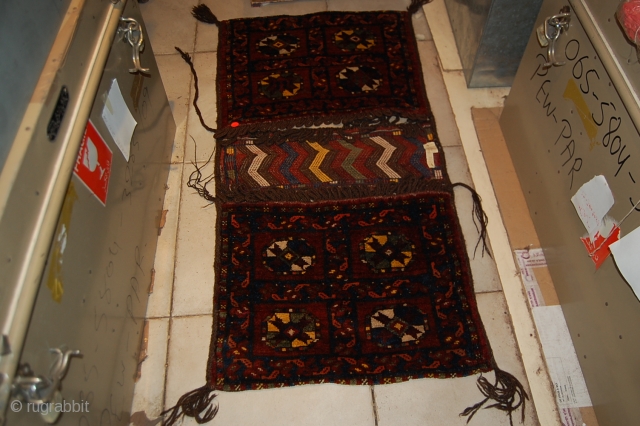 beautiful turkmen carpet donkey beg 19th century. it is in perfect condition with natural colours as you can see inthe pictures.            