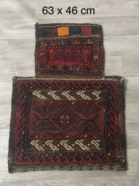 an antique namak dani ( salt beg )                         